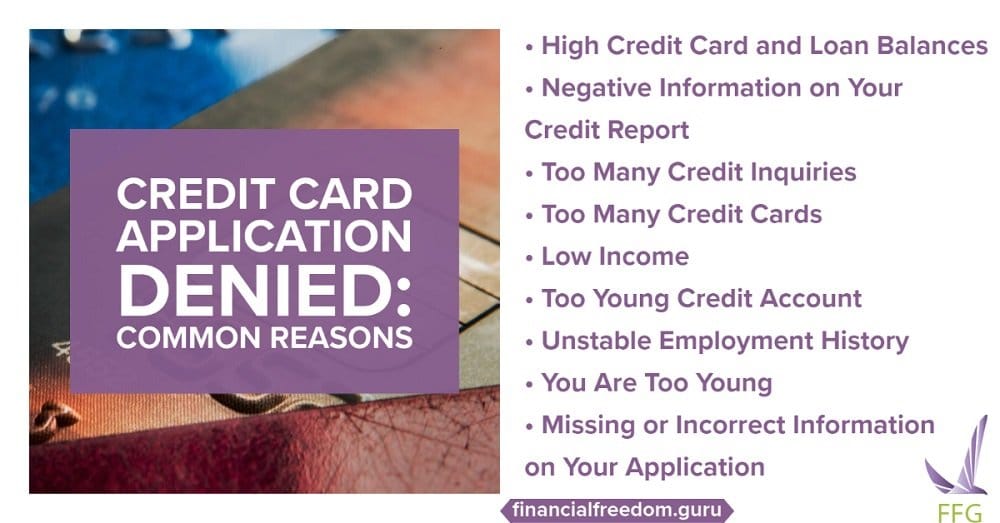 Denied for a Credit Card