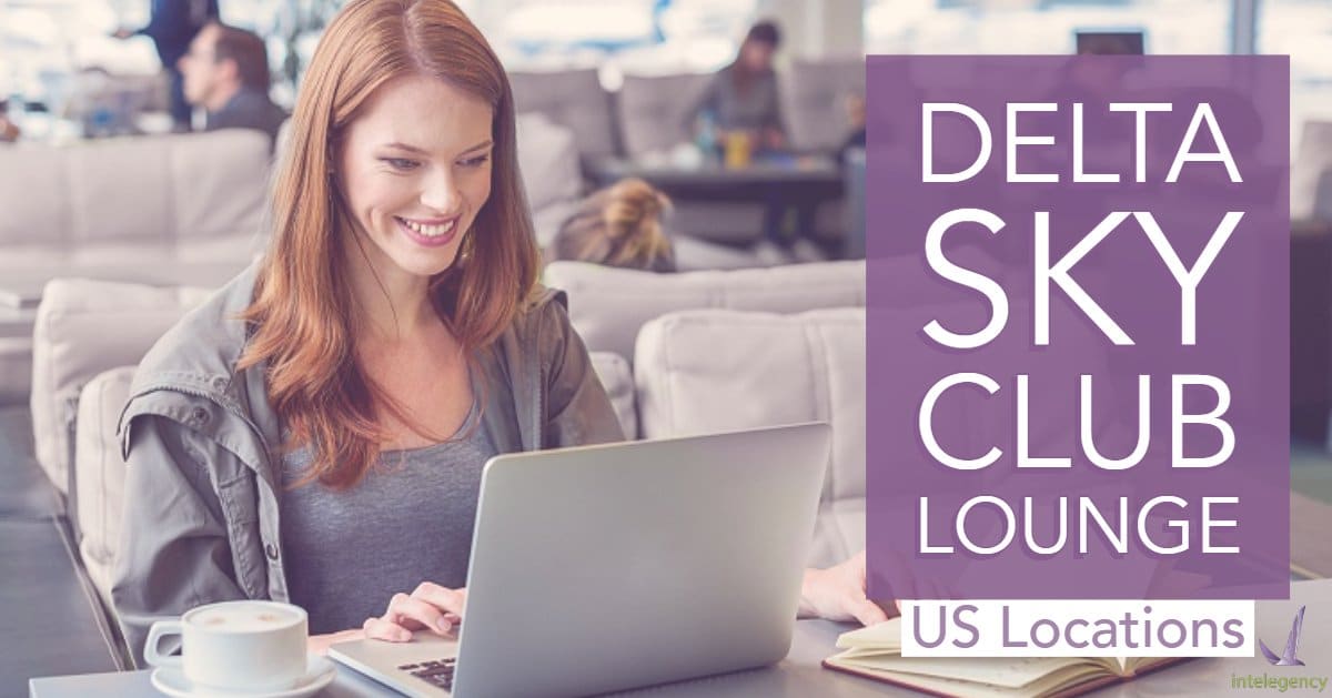 Delta Sky Lounge Locations